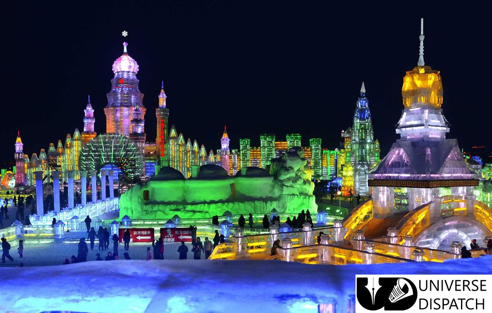 China: A sublime Harbin Snow Festival has a celebration and joy during the winter