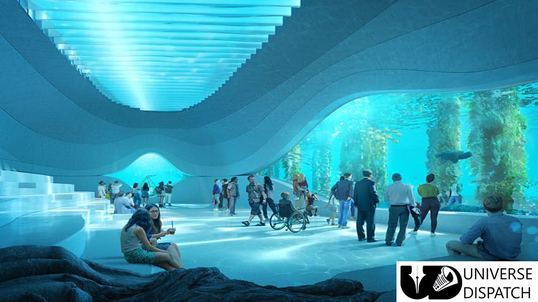 Australia’s Whale-Shaped Underwater Marine Observatory will Rise from the Ocean