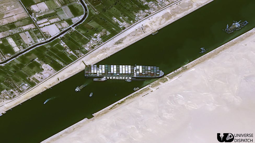 Suez blockage is holding up $9.6bn of goods a day