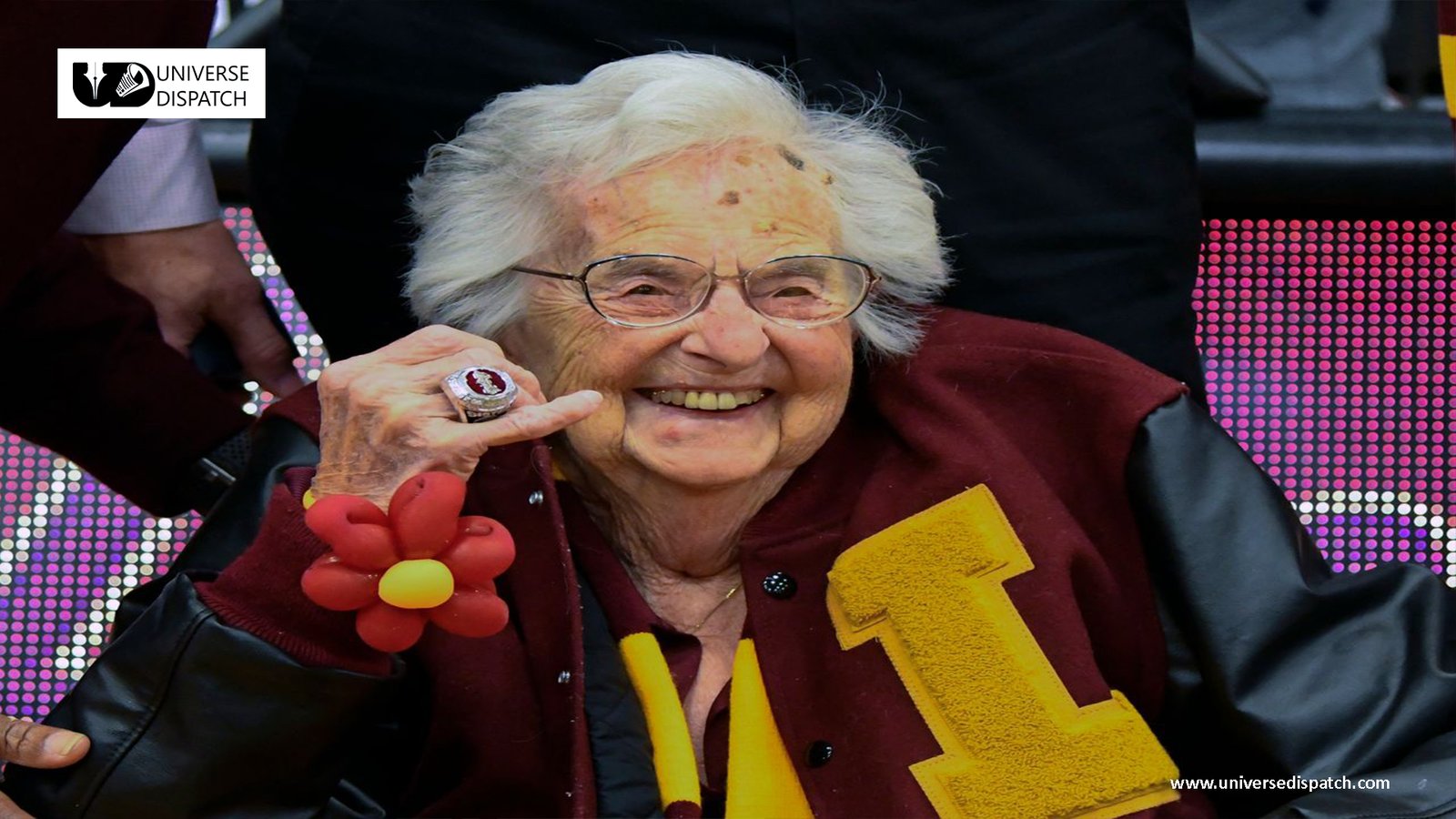 This year's NCAA Tournament has attended by Sister Jean