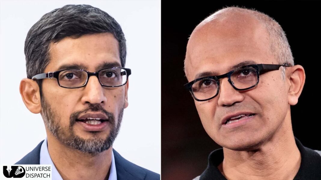 Google and Microsoft bosses pledge support to India